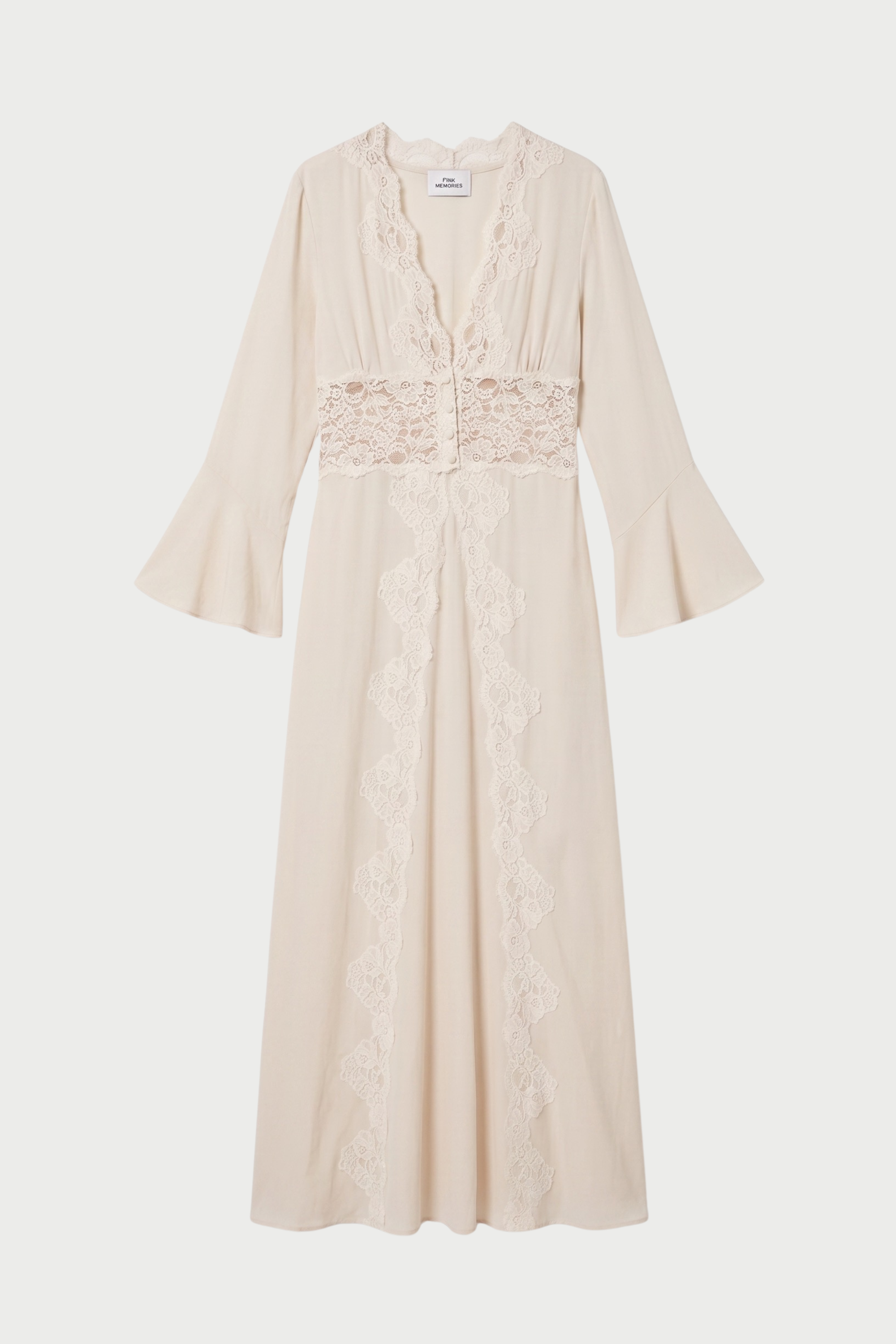 DRESS WITH LACE DETAILS