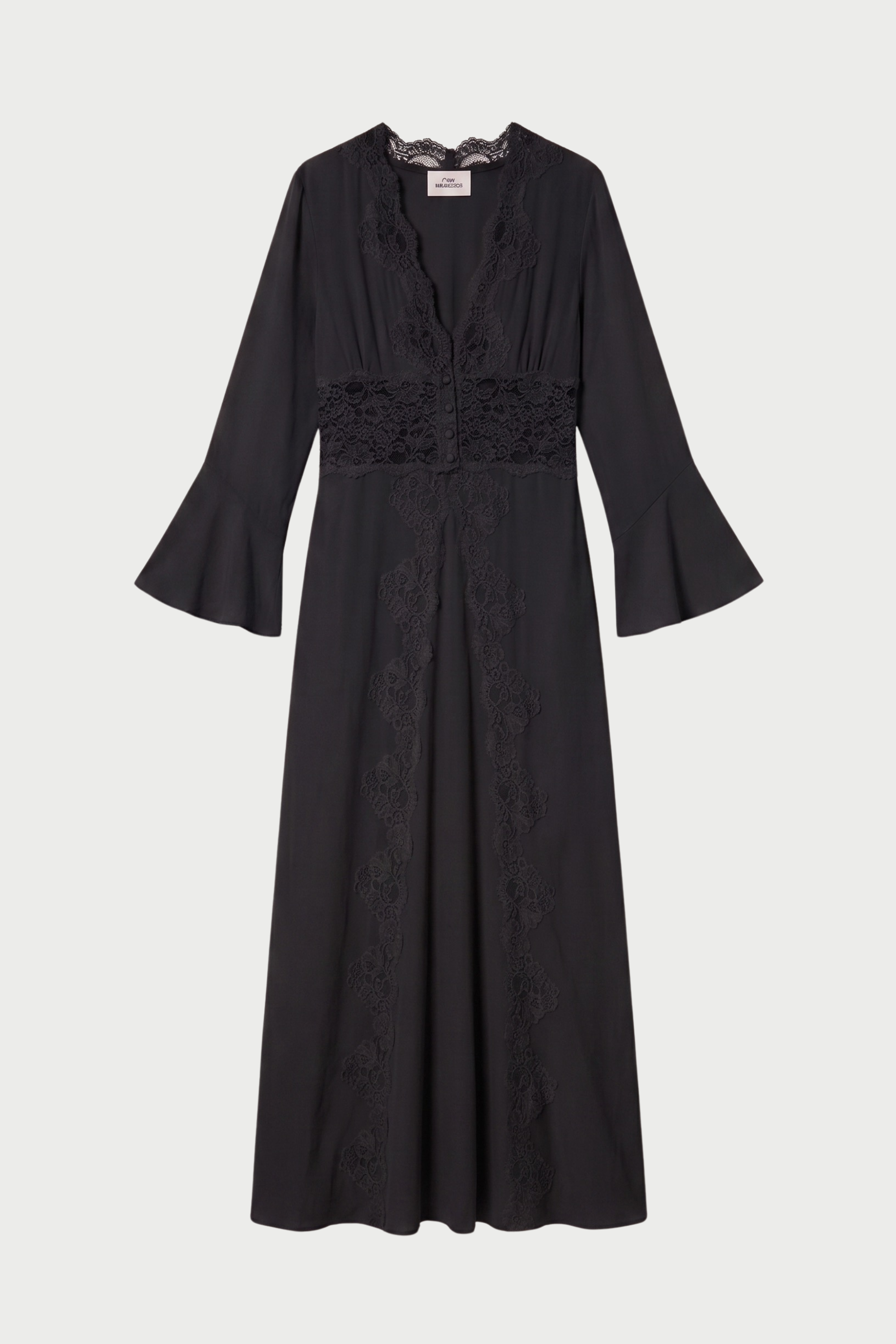 DRESS WITH LACE DETAILS