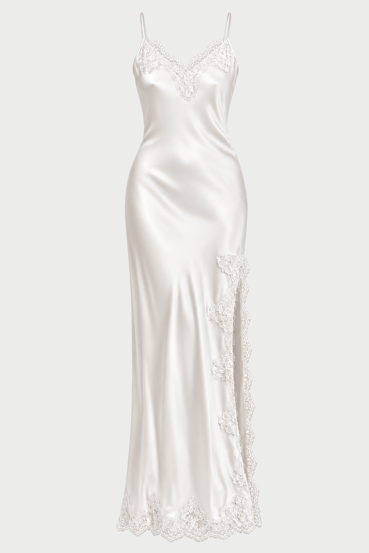 STAR – ABITO CON SCOLLO INCROCIATO E SPACCO CON PIZZO