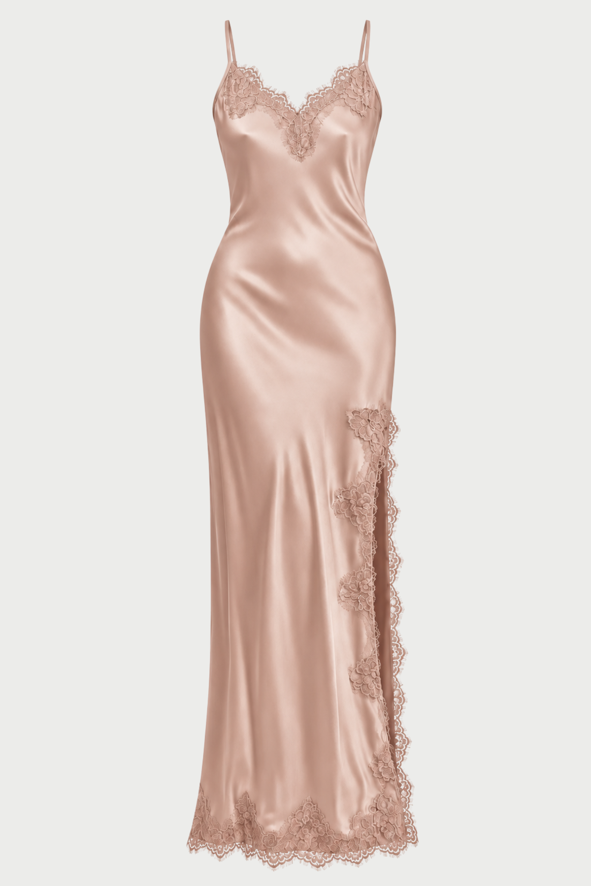 STAR – ABITO CON SCOLLO INCROCIATO E SPACCO CON PIZZO