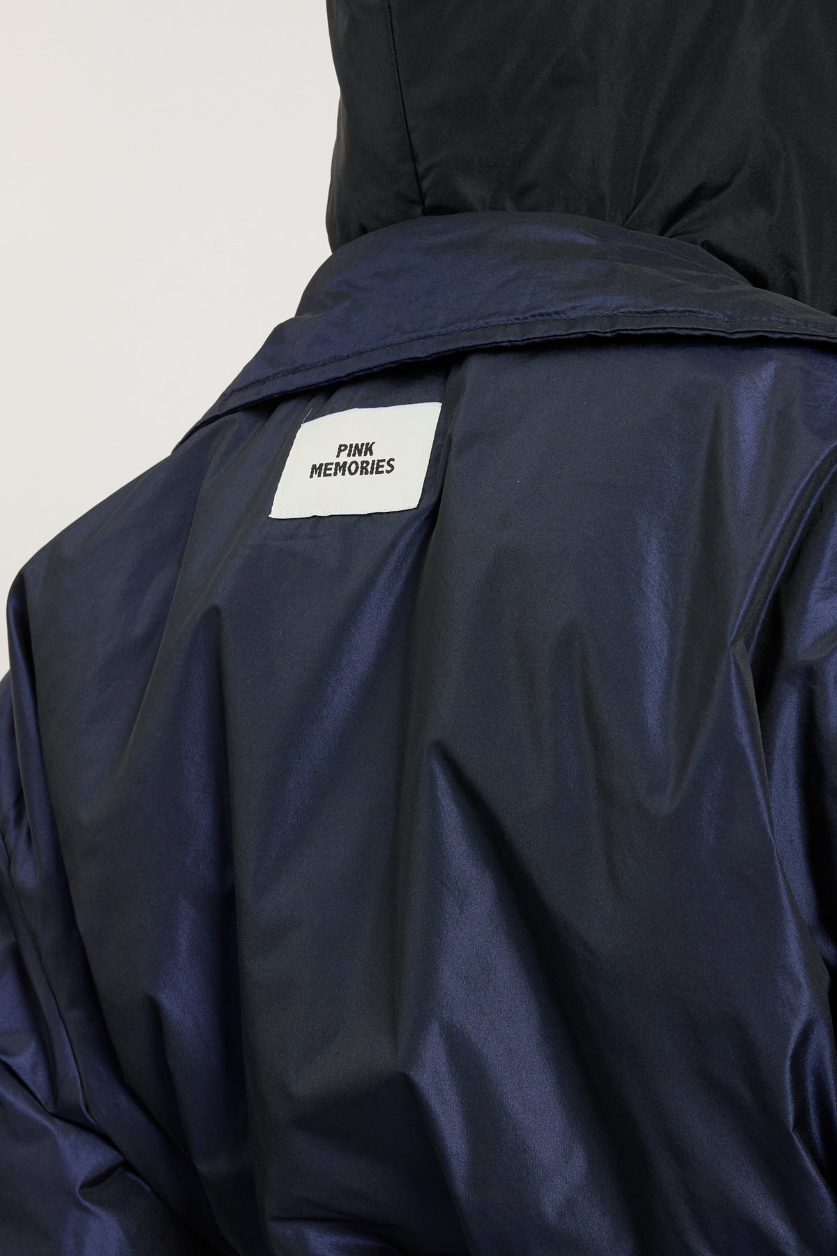 100 GRAM DOUBLE OVERSIZED JACKET WITH HOOD AND BELT