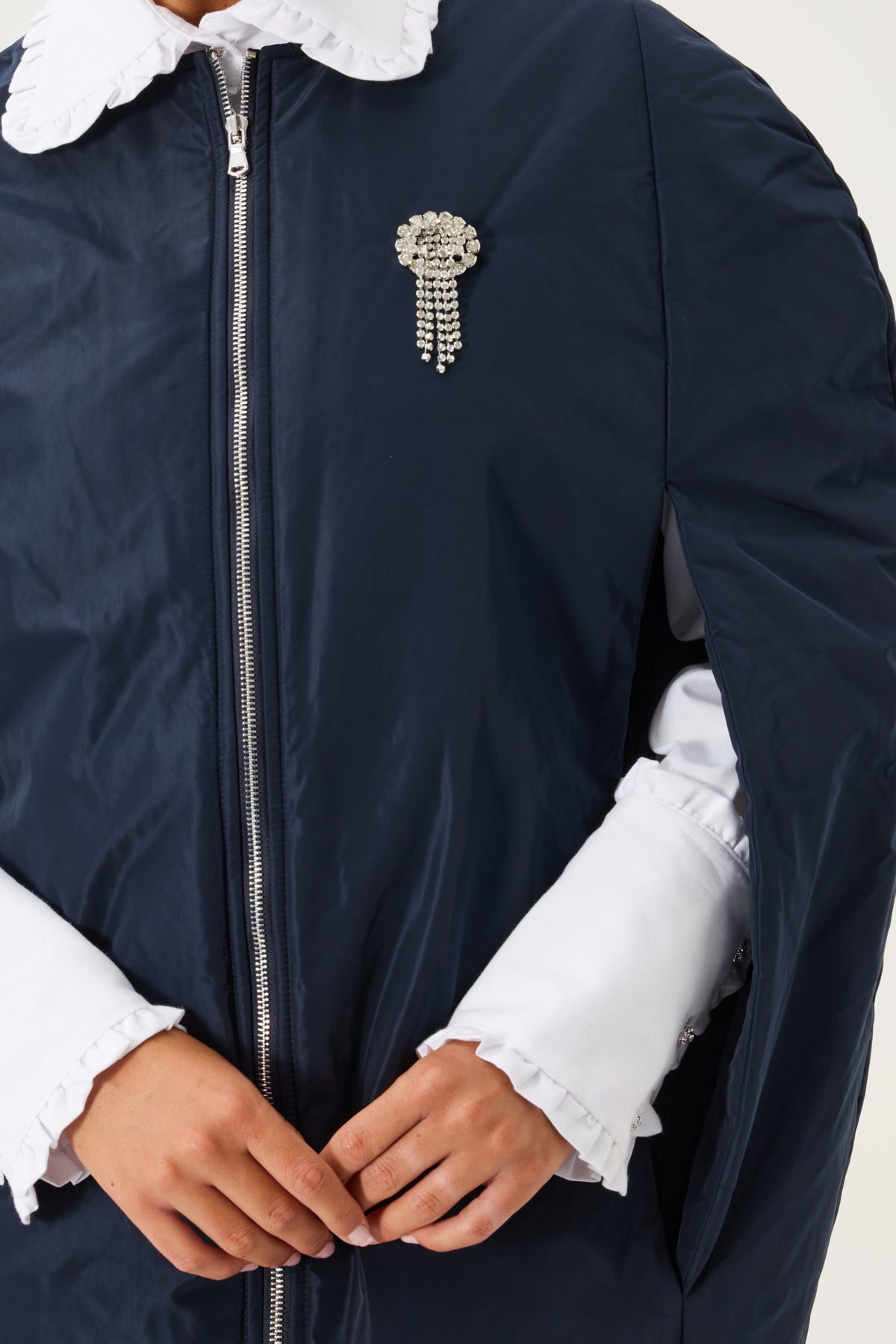 CAPPA BOMBER IN TAFFETA IMBOTTITO 100 GRAMMI