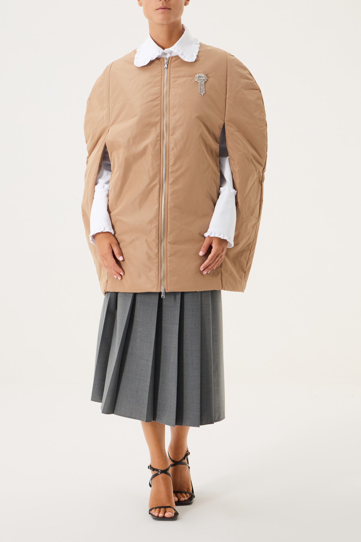 CAPPA BOMBER IN TAFFETA IMBOTTITO 100 GRAMMI