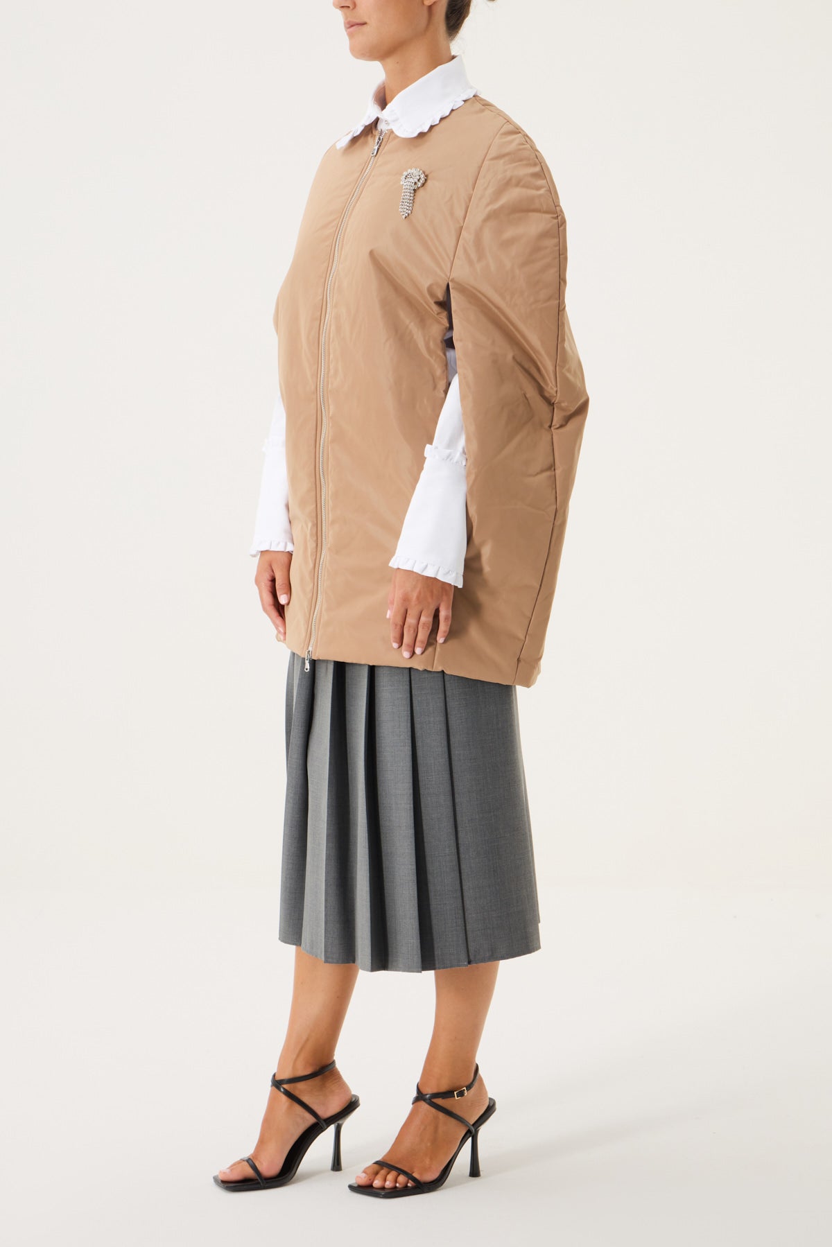 CAPPA BOMBER IN TAFFETA IMBOTTITO 100 GRAMMI