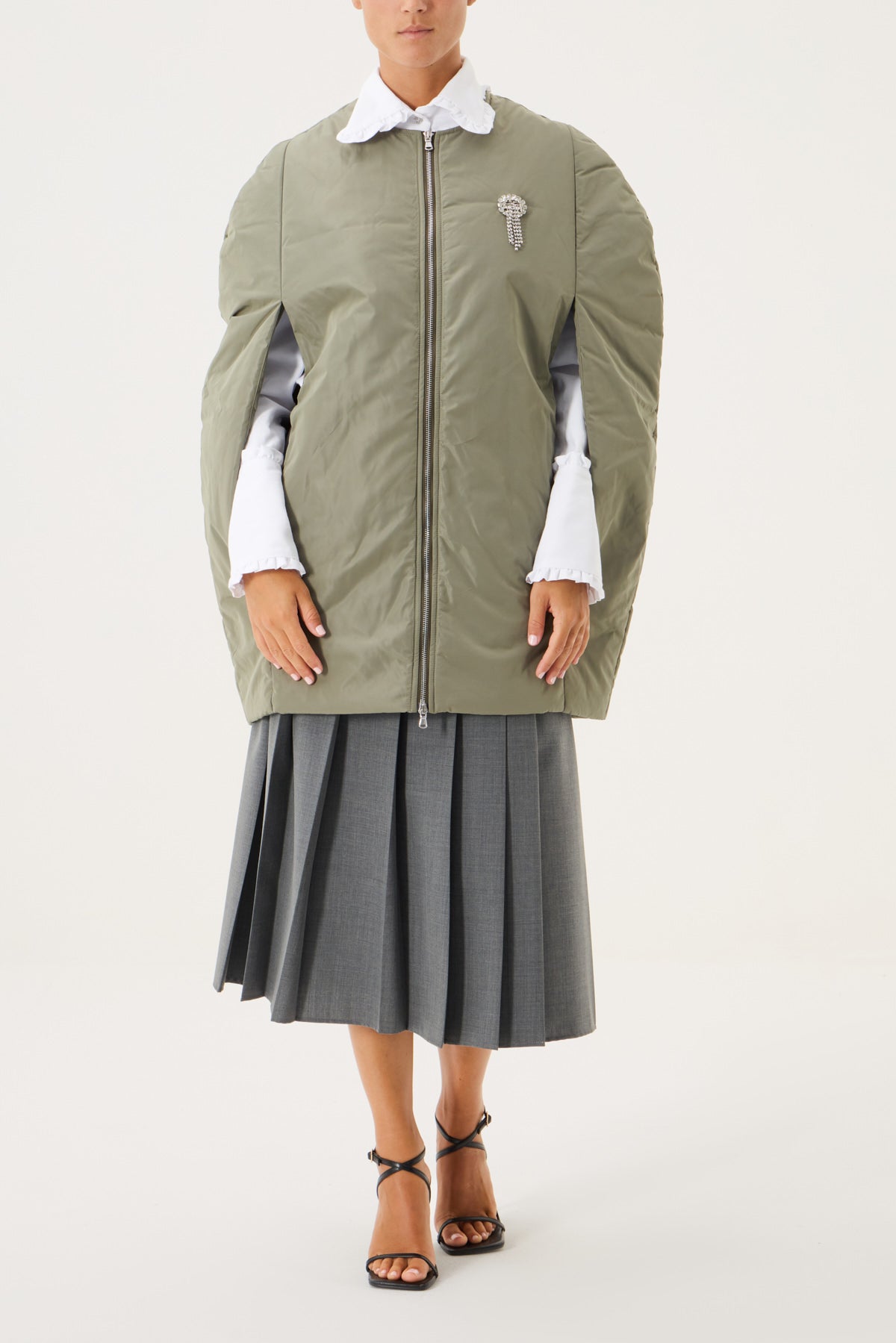 CAPPA BOMBER IN TAFFETA IMBOTTITO 100 GRAMMI