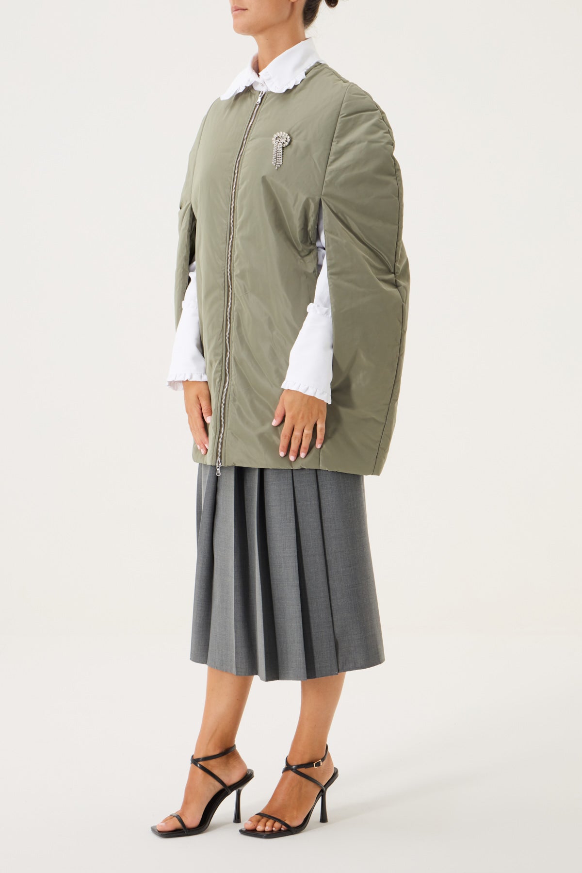 CAPPA BOMBER IN TAFFETA IMBOTTITO 100 GRAMMI