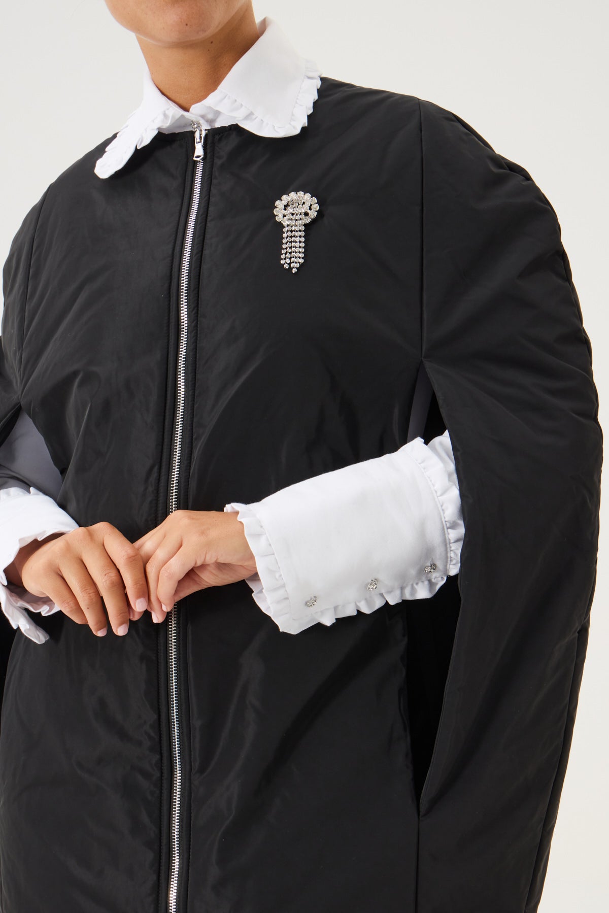 CAPPA BOMBER IN TAFFETA IMBOTTITO 100 GRAMMI