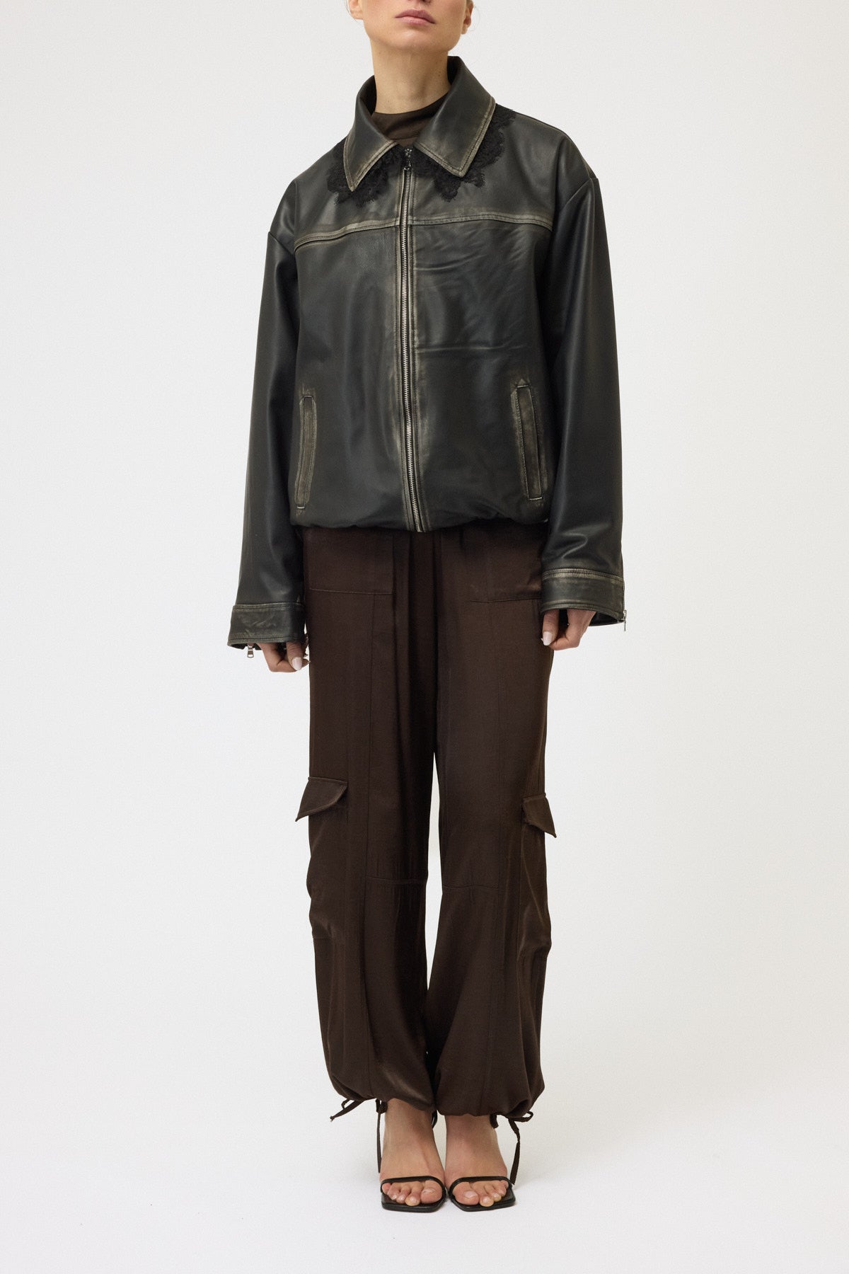 BOMBER CON PIZZO
