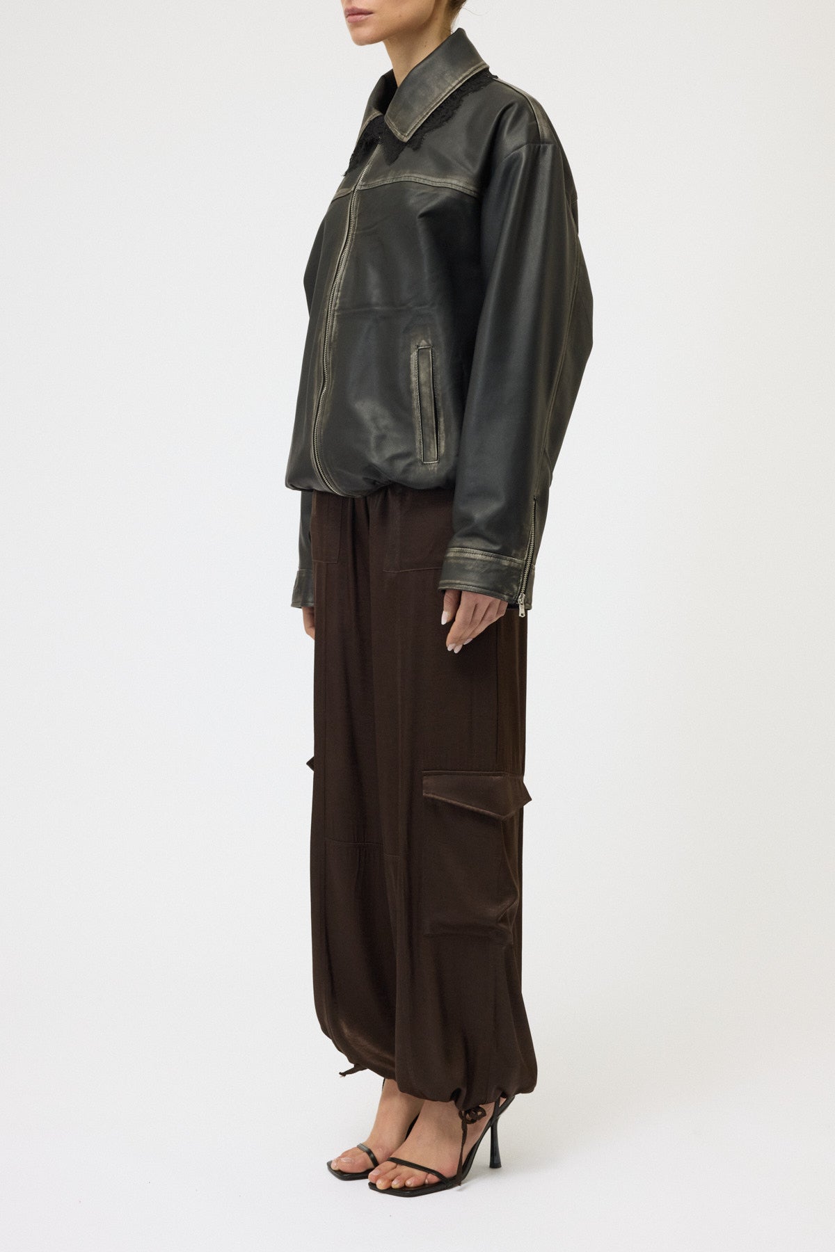 BOMBER CON PIZZO