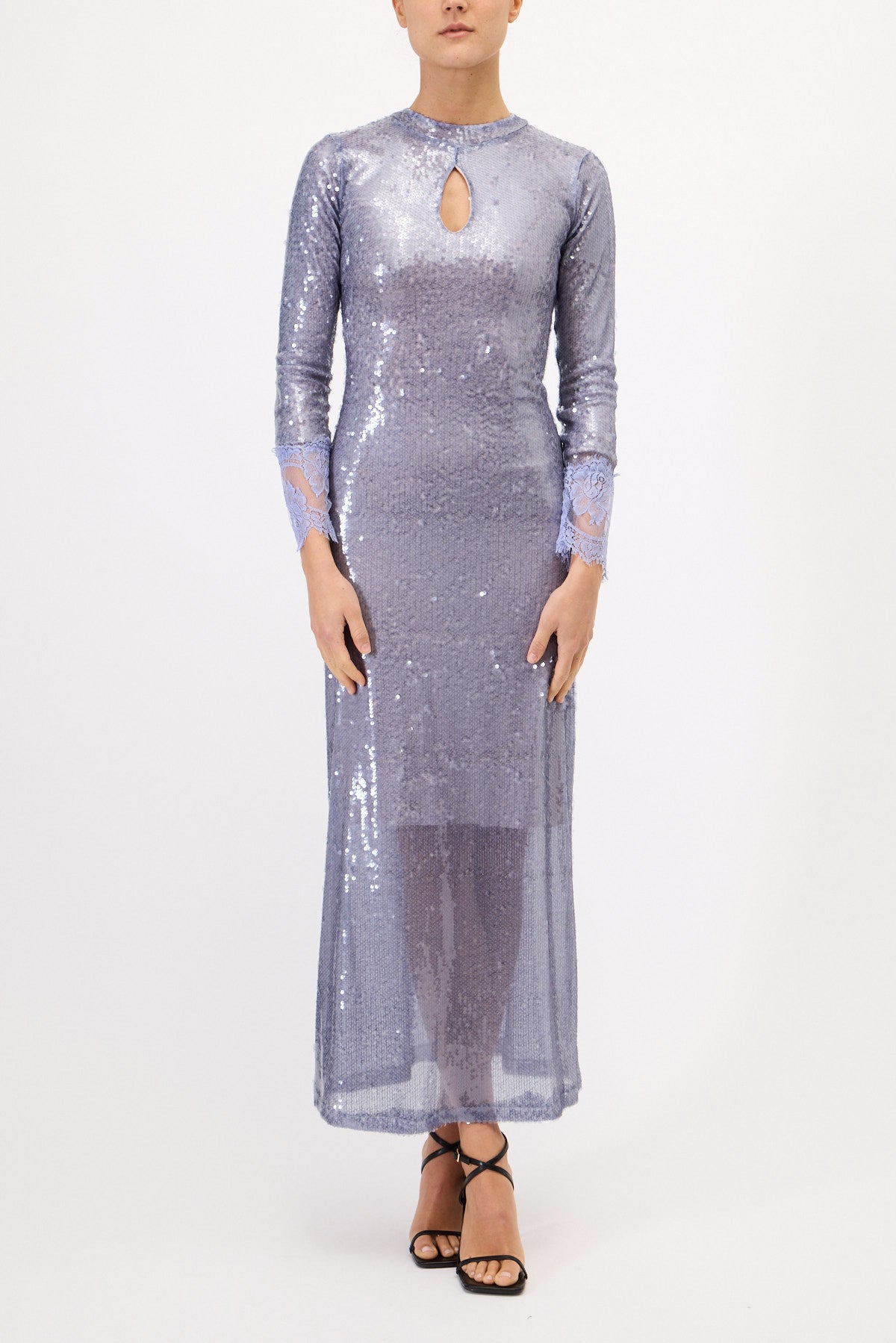 ABITO IN PAILLETTES LUNGO