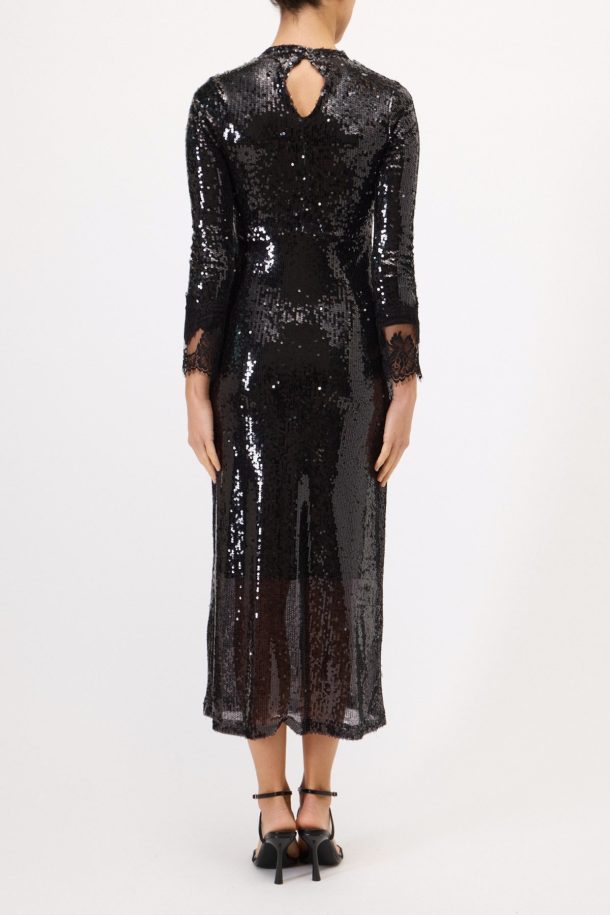 ABITO IN PAILLETTES LUNGO