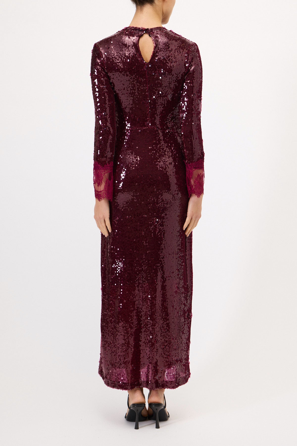 ABITO IN PAILLETTES LUNGO