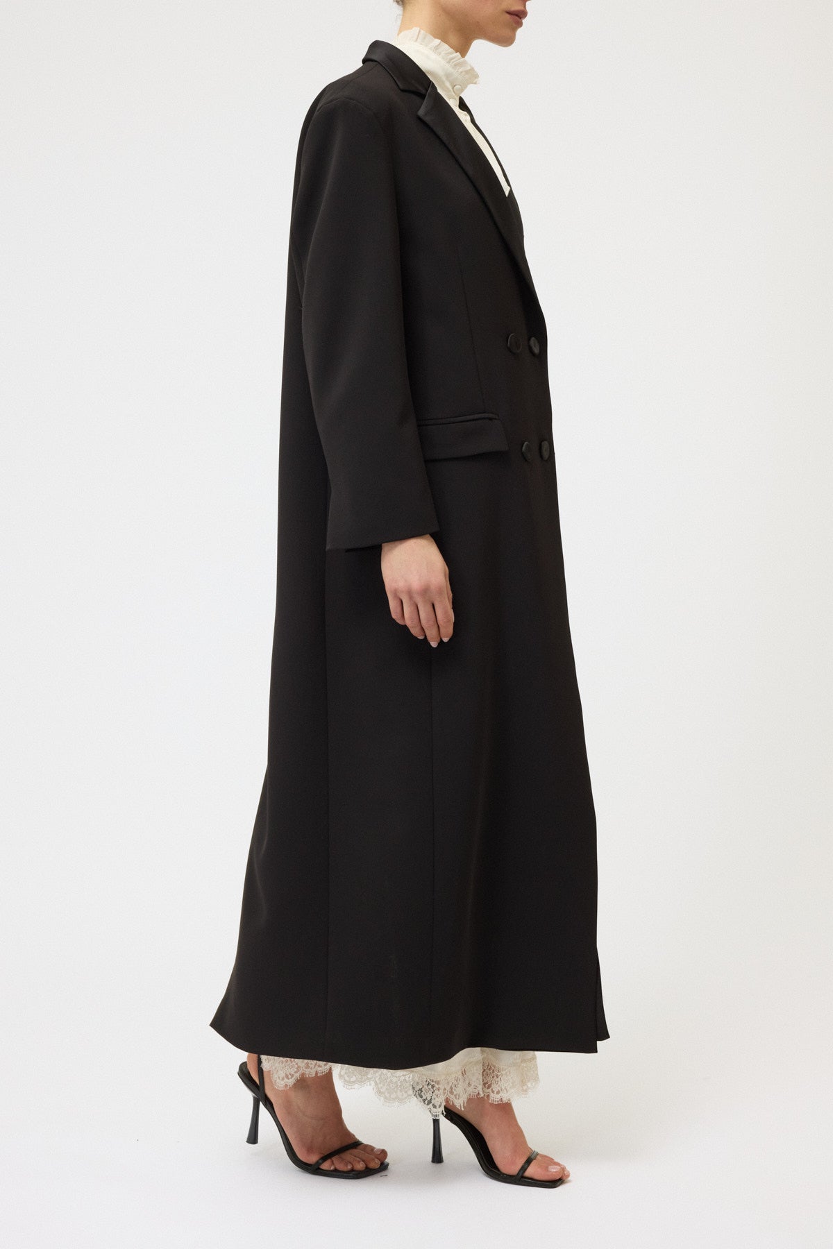CAPPOTTO OVER COLLO SMOCKING