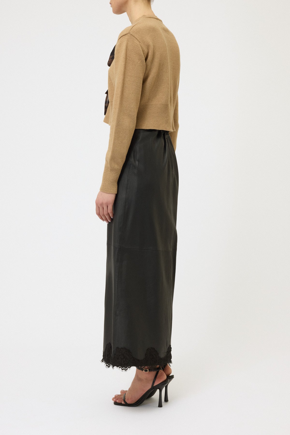 CARDIGAN CON FIOCCO MACULATO