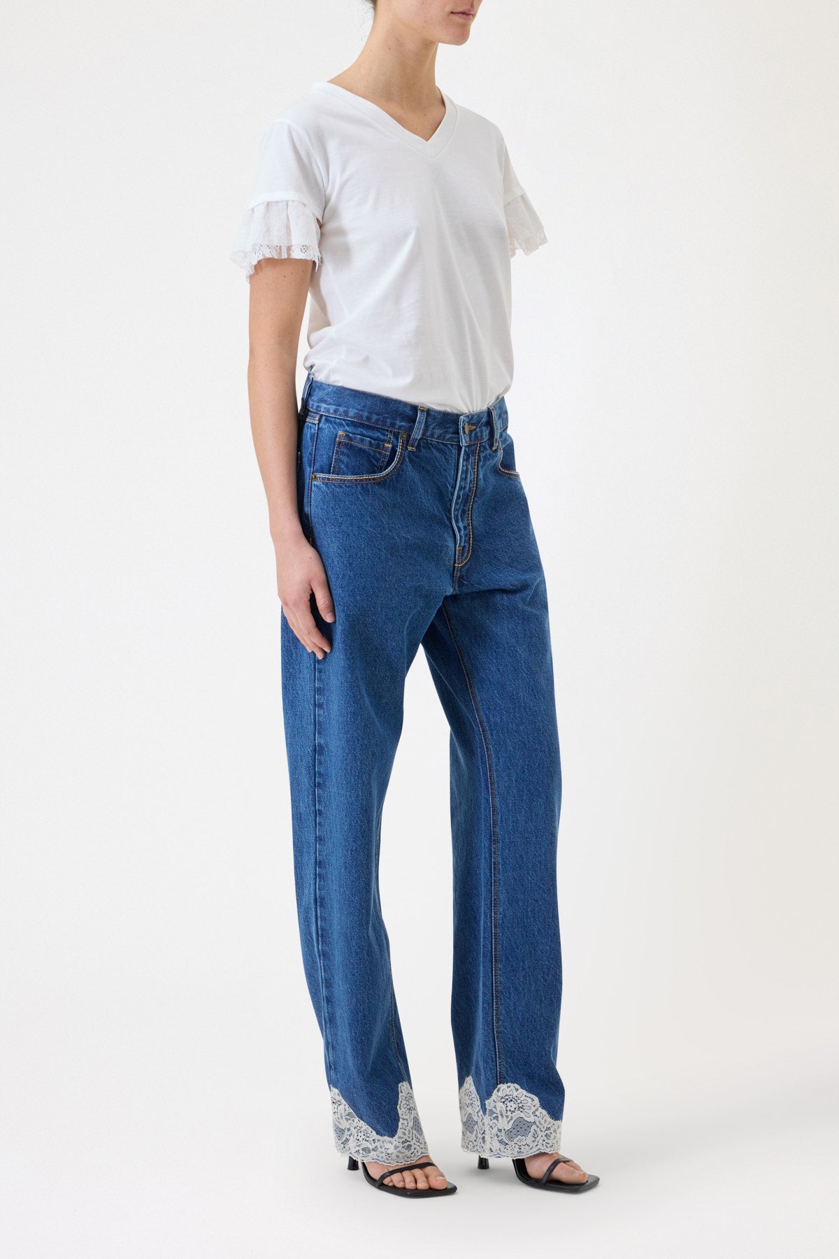 JEANS BOYFRIEND CON PIZZO