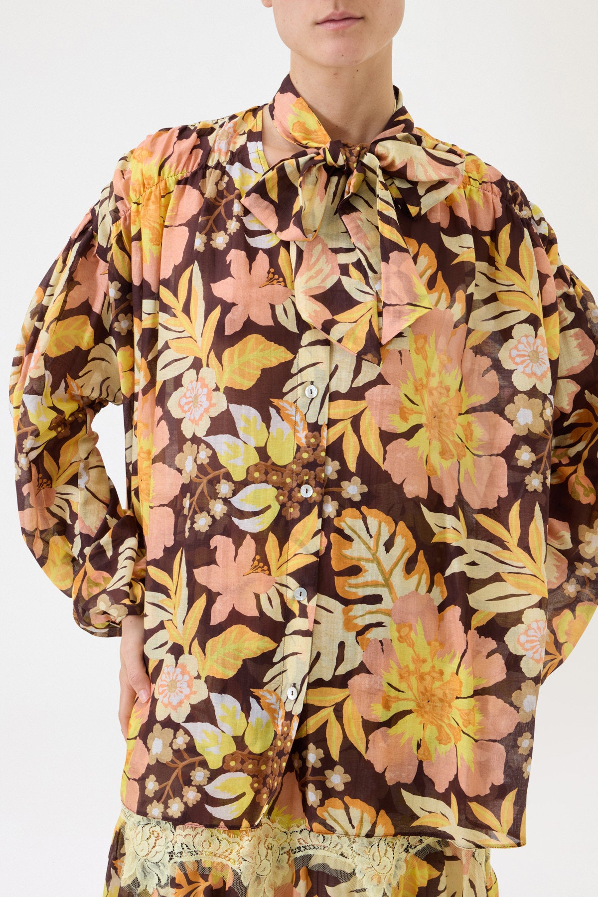 FLORAL PRINT SHIRT