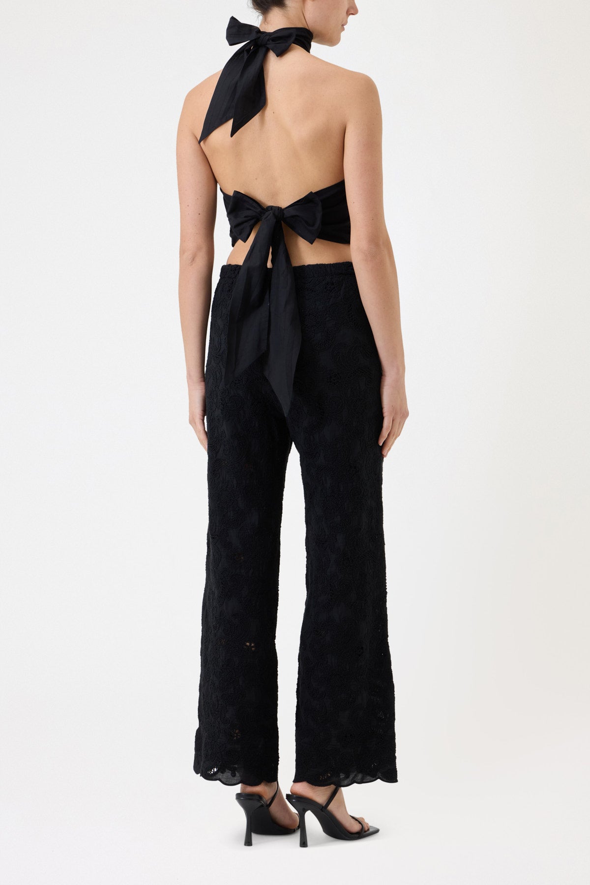EMBROIDERED MUSLIN TOP