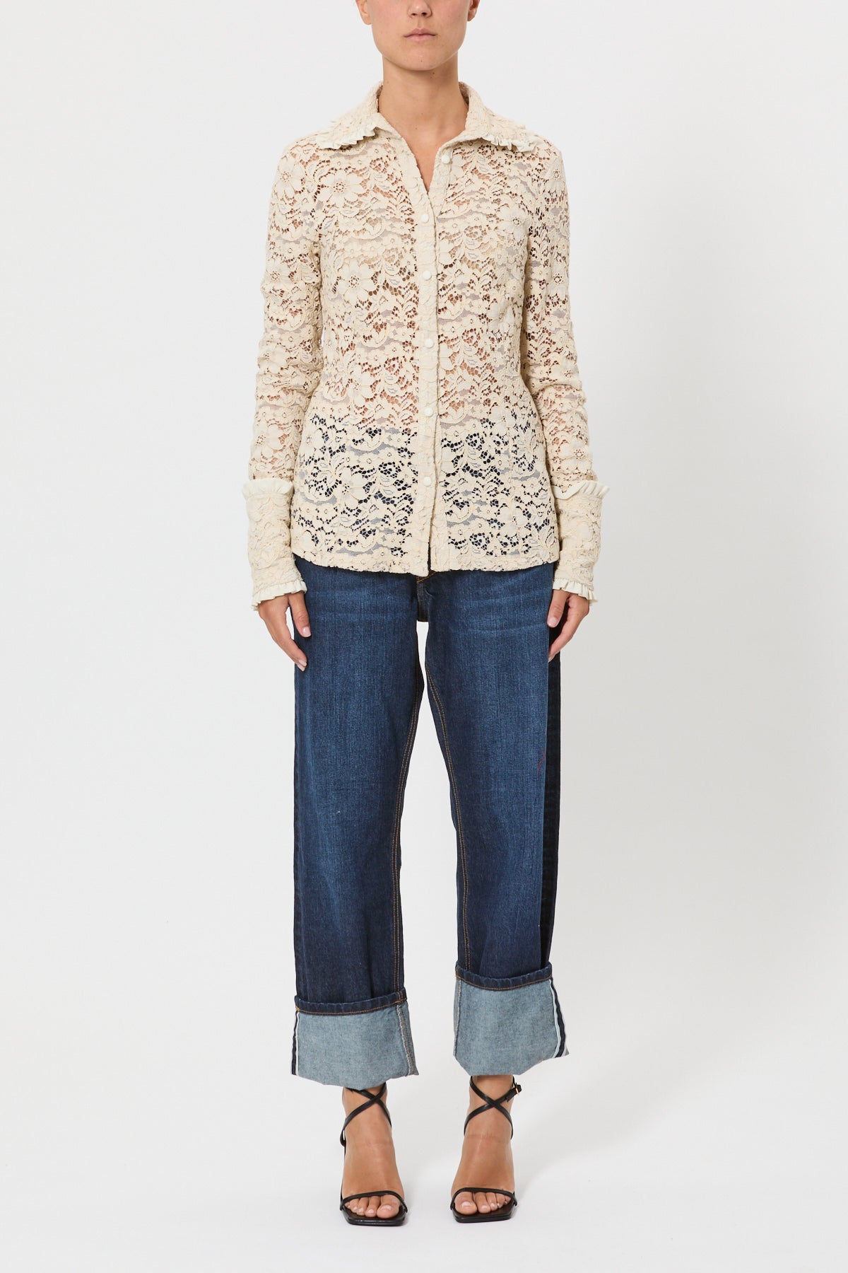 CAMICIA IN PIZZO