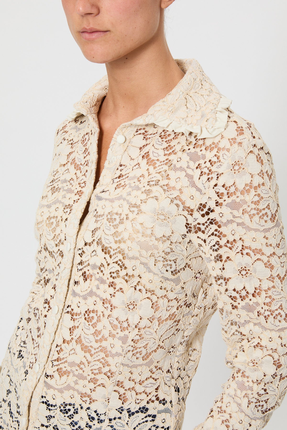 CAMICIA IN PIZZO