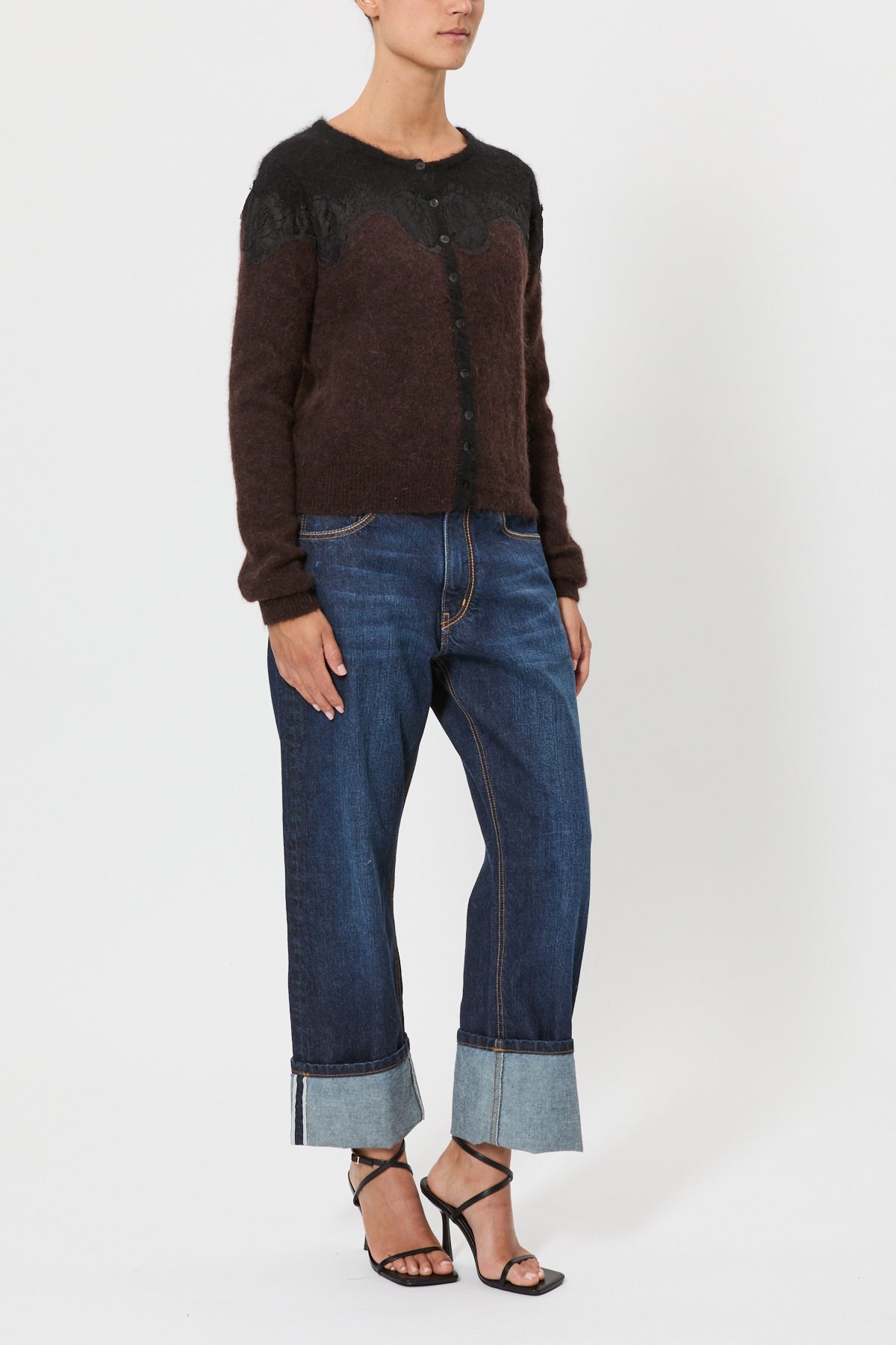 CARDIGAN CON PIZZO REBECCA