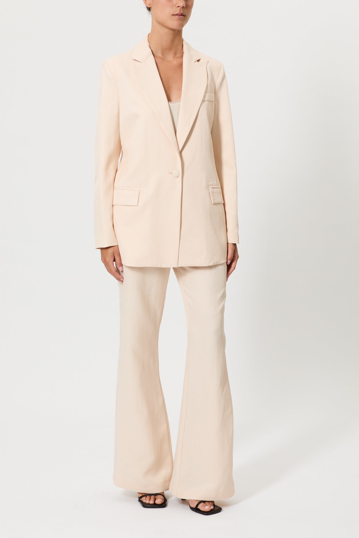 BLAZER CON SCHIENA IN PIZZO