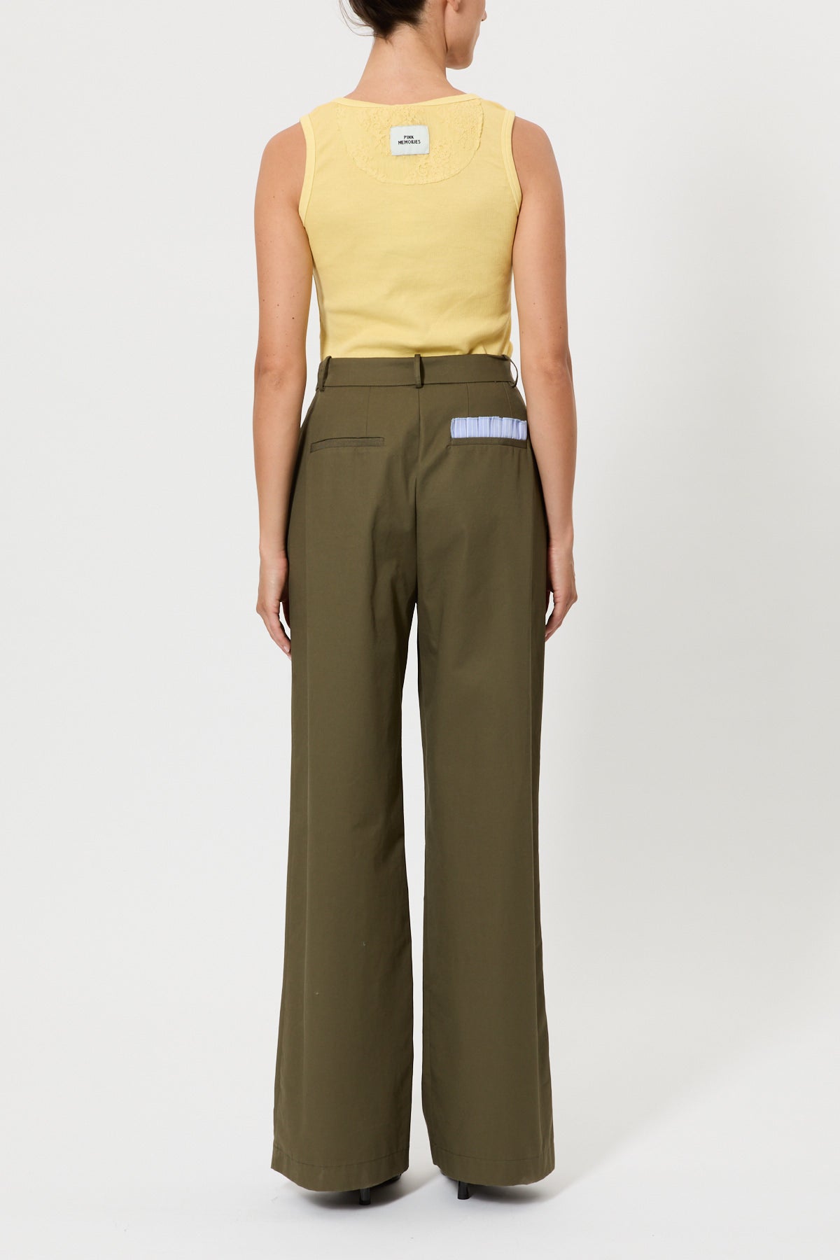 PANTALONE IN GABARDINA