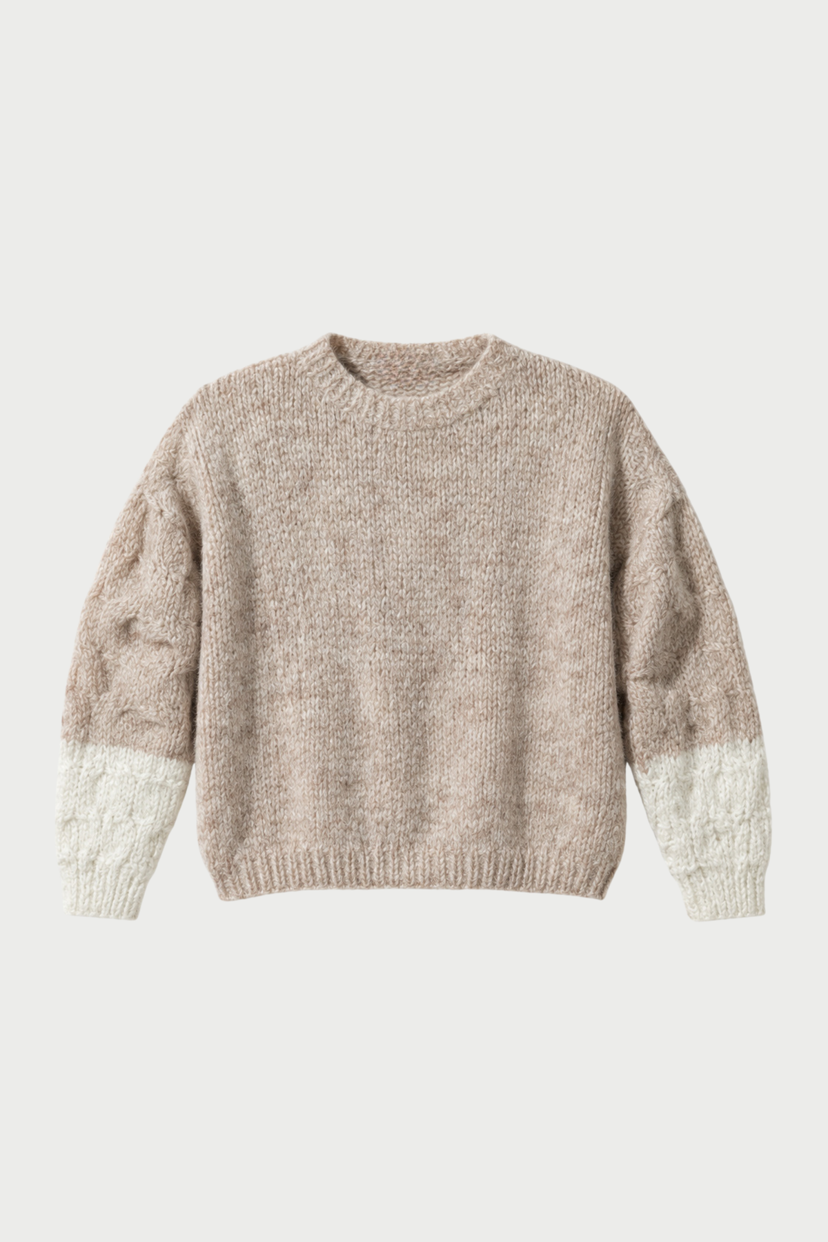 MAGLIA A TRECCE GIROCOLLO