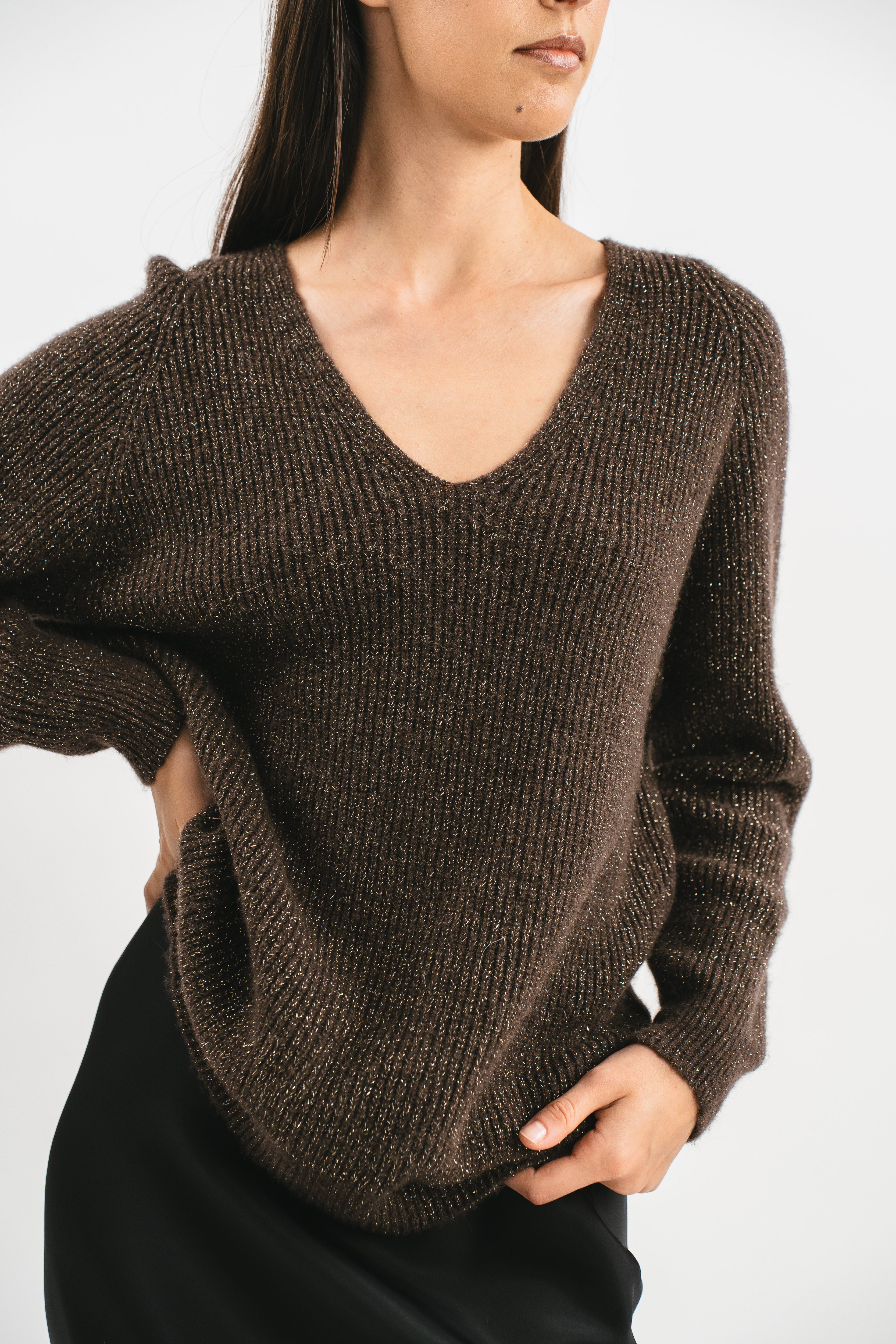 Lurex sweater