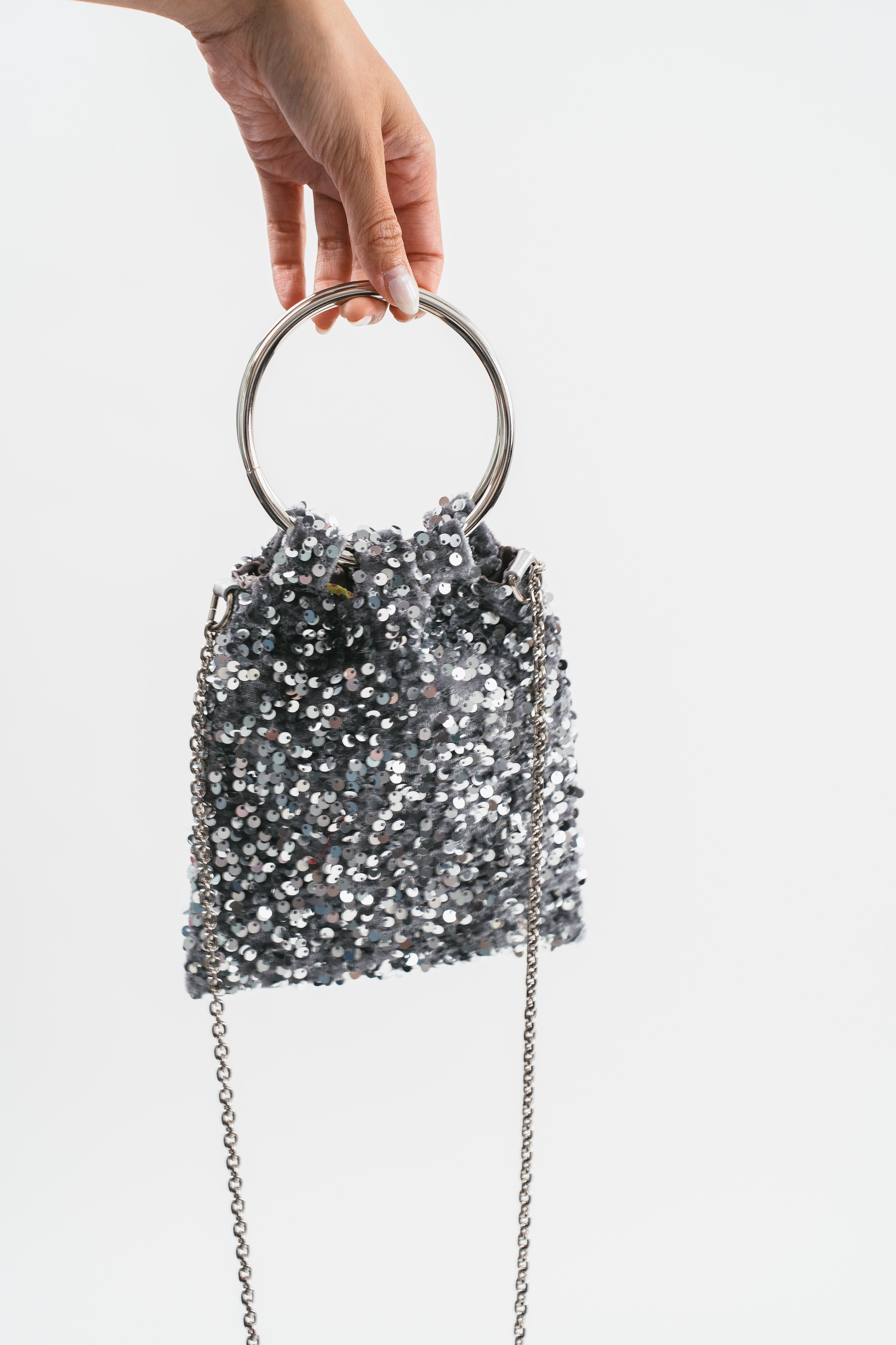 Sequin bag sale