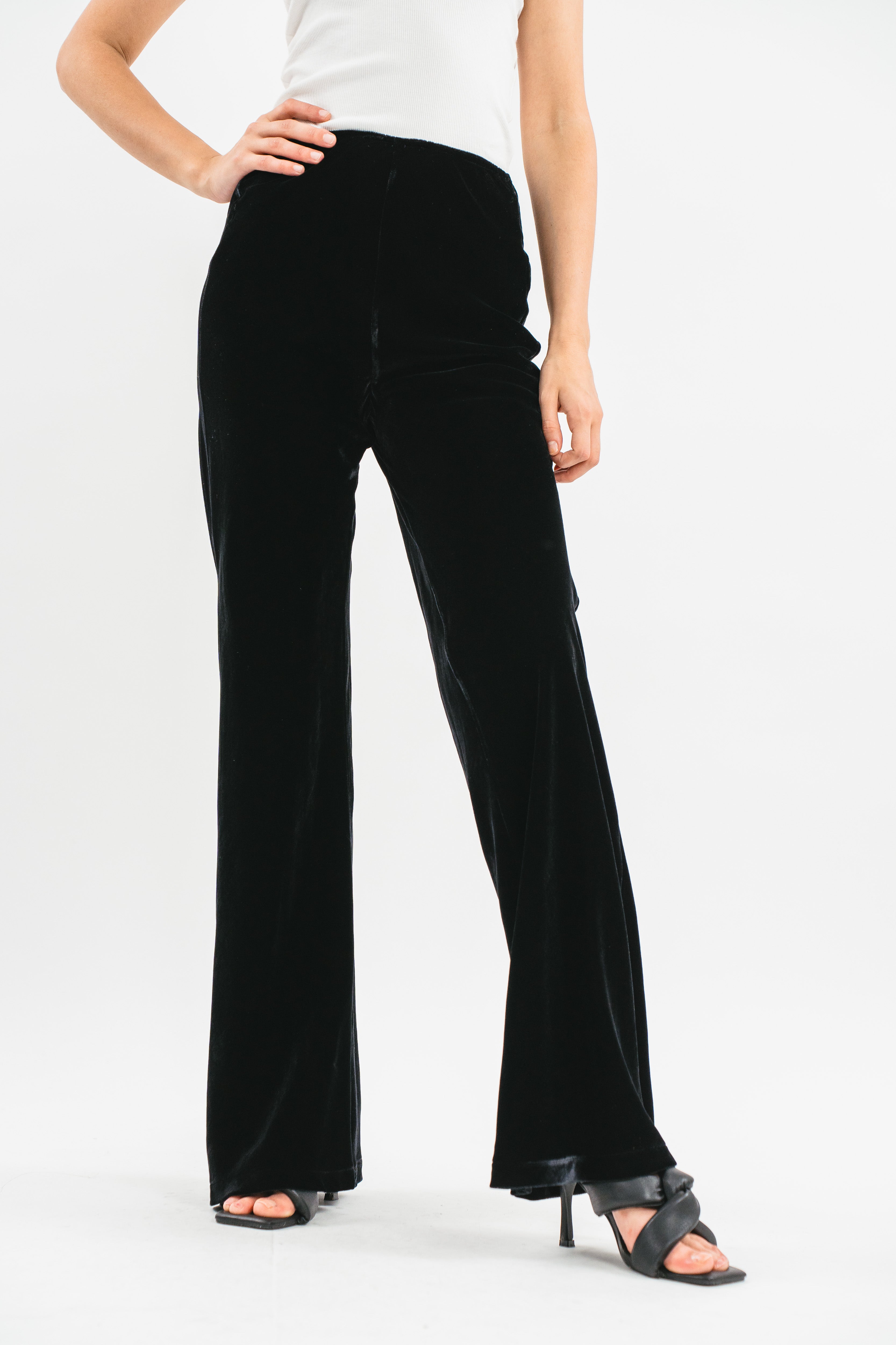 Velvet trousers