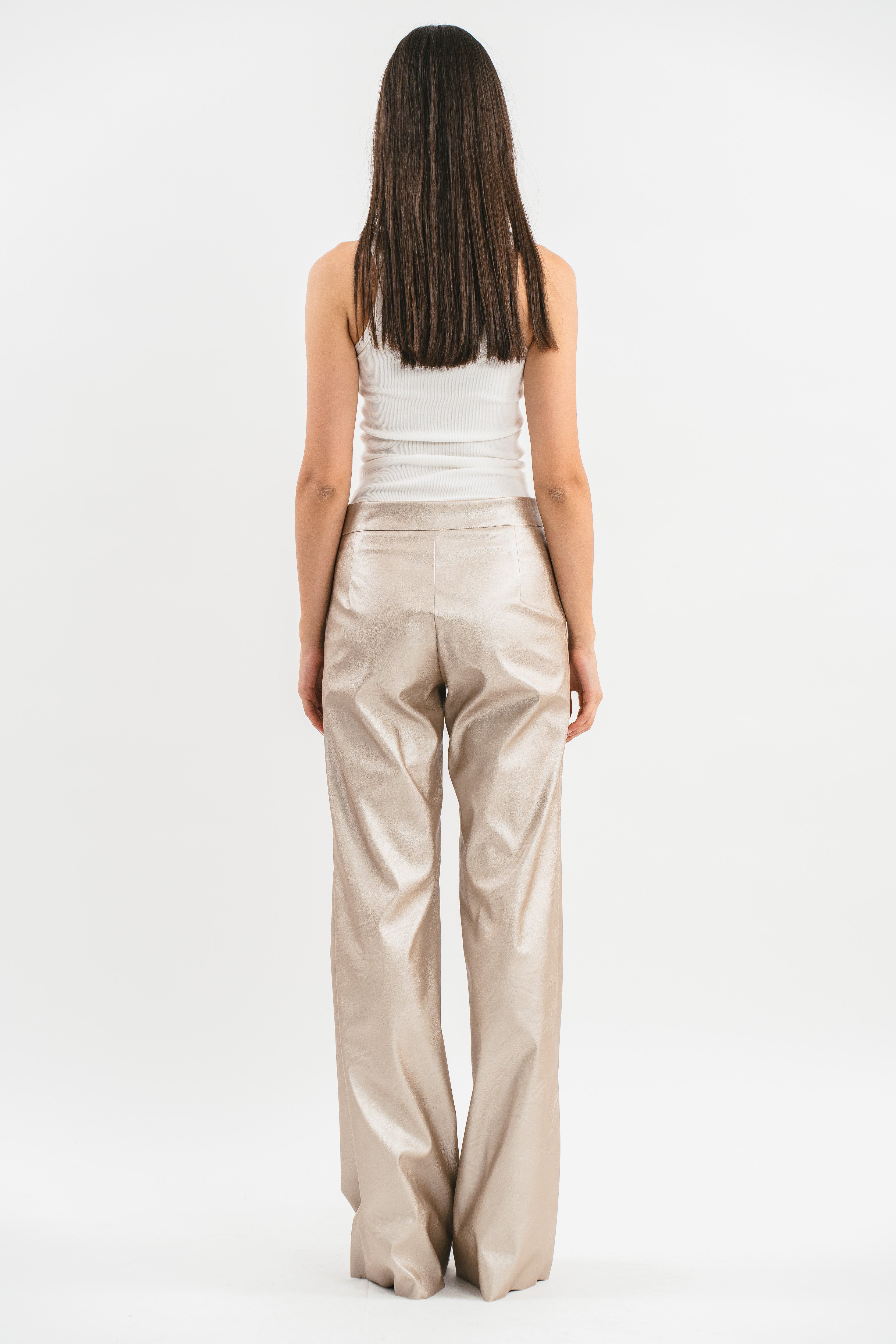 Pantalone in eco pelle