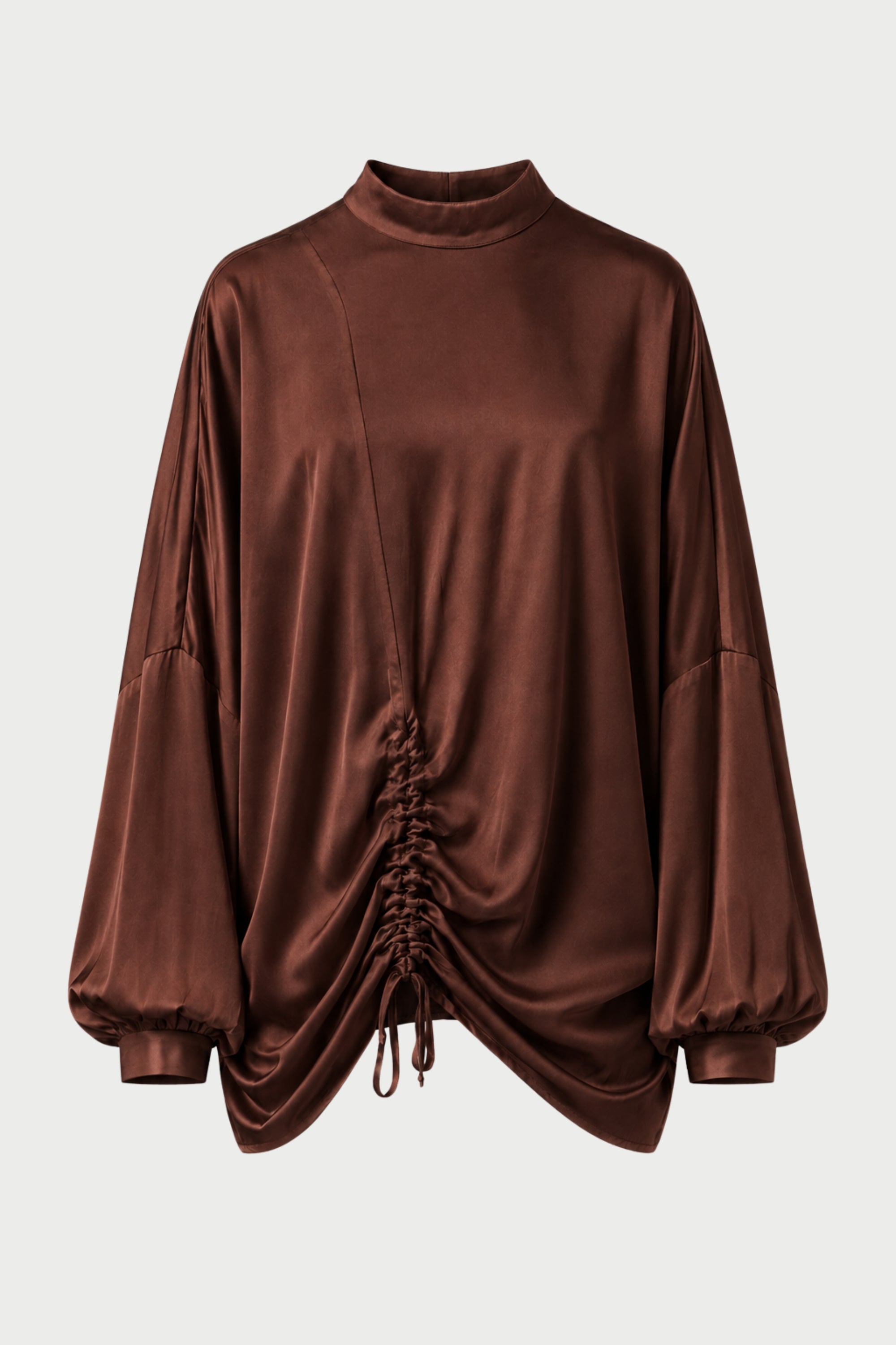 CAMICIA CON DRAPPEGGIO