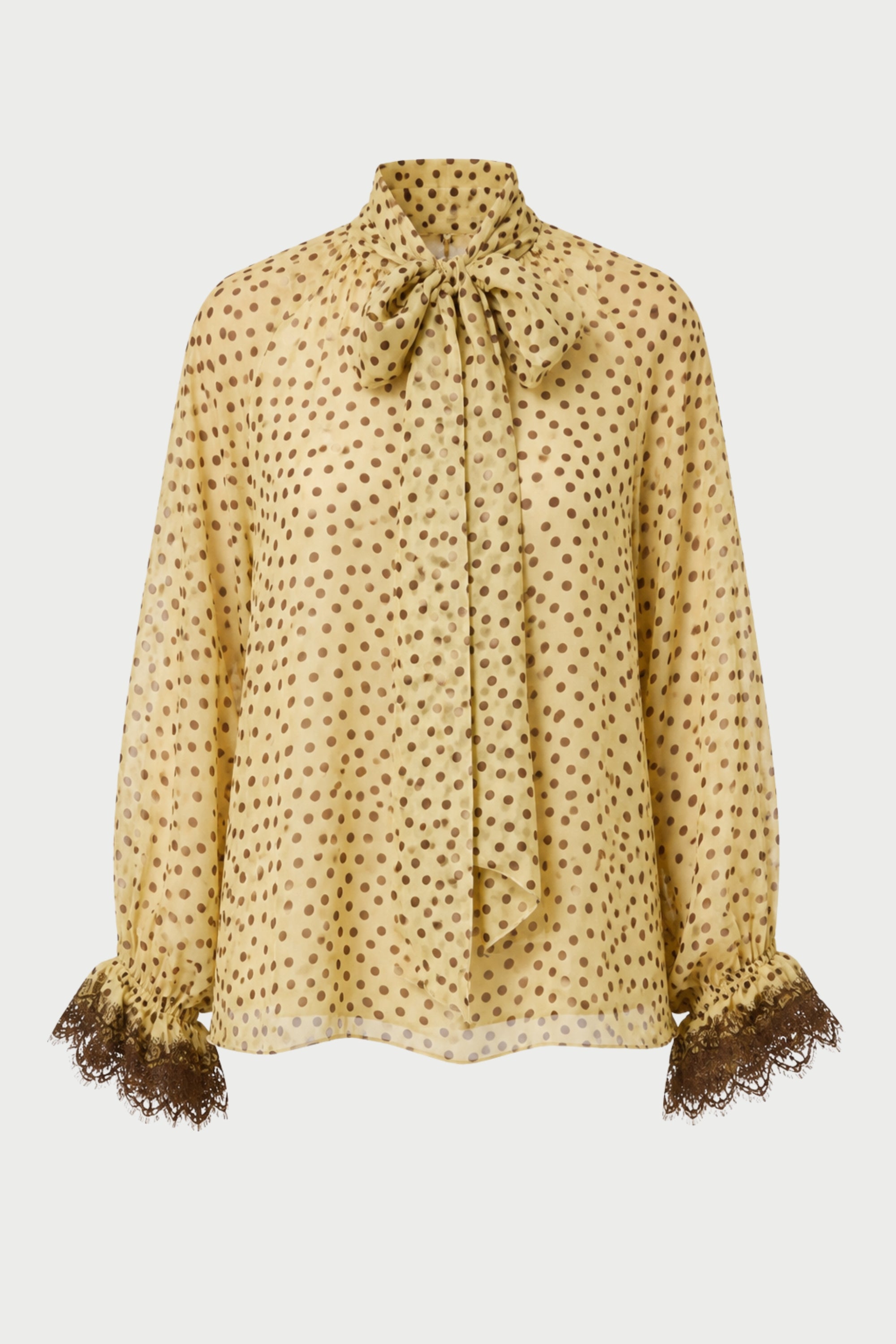 CAMICIA STAMPATA CON PIZZO